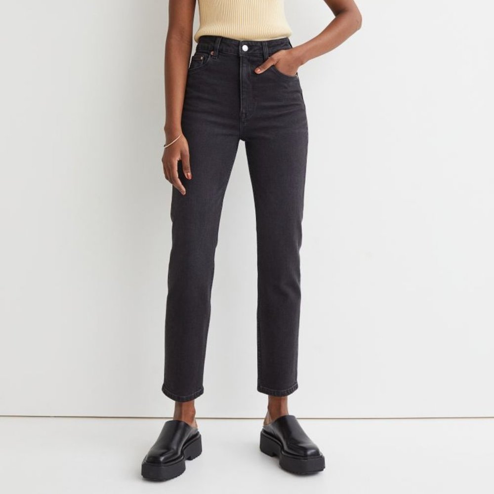 NWT H&M Vintage Slim High Waist Jeans